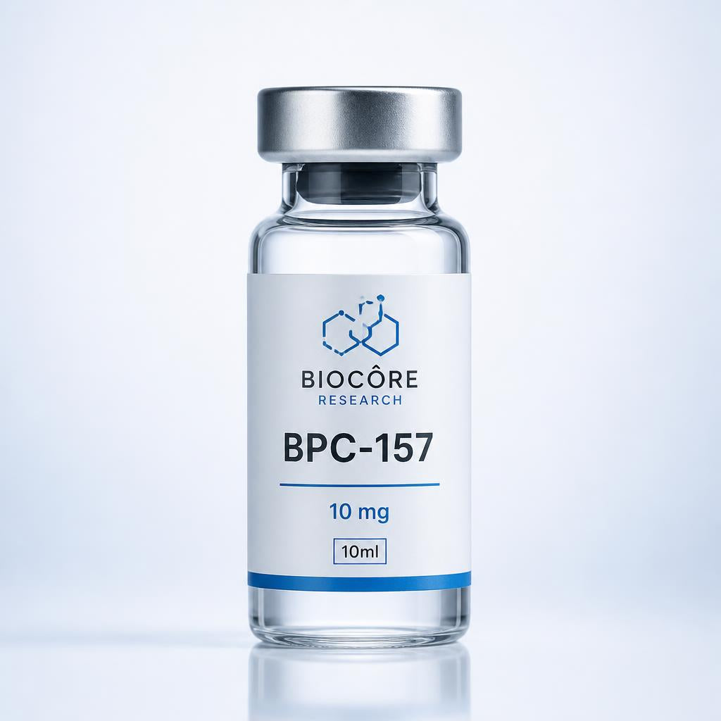 BPC-157 10 mg research peptide vial