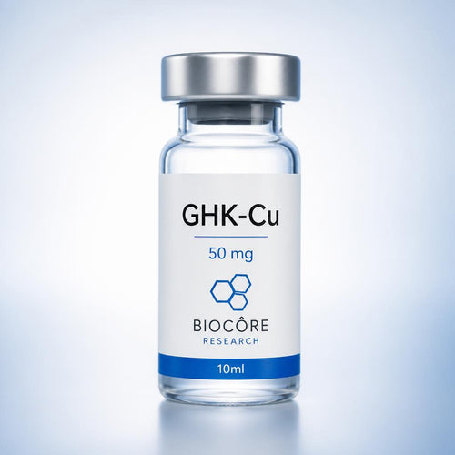 GHK-Cu 50 mg research peptide vial